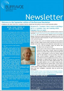 Burravoe Newsletter - September 2012